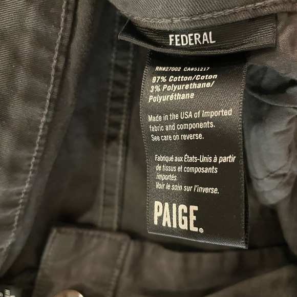 PAIGE Federal Slim Straight Jean - Picture 6 of 6